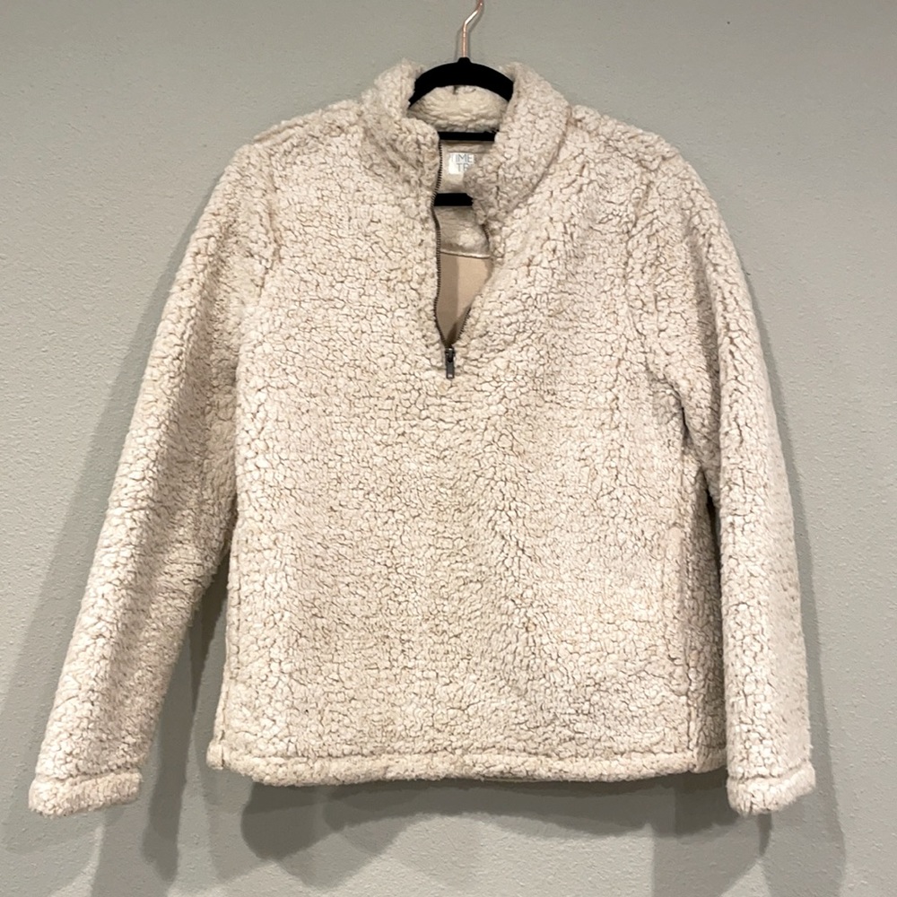 Sherpa Half-zip Size Medium